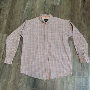 Mens Ariat Large Button Down